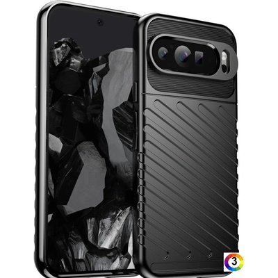 Google Pixel 9 Pro XL Удароустойчив Thunderbolt Калъф и Протектор