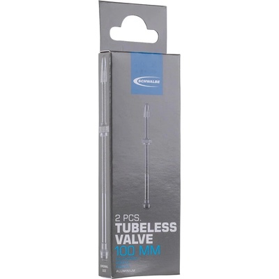 Schwalbe bezdušový ventil 100 mm 2 ks čierna