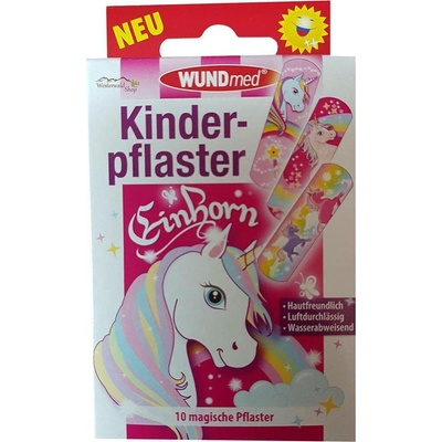 Wundmed dětská náplast jednorožci 10 ks