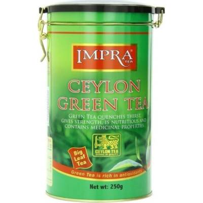 Impra čaj Ceylon Green Tea zelený čaj sypaný 250 g