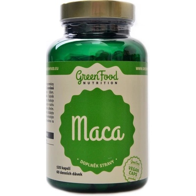 Green Food Nutrition Maca 120 vegan kapsúl