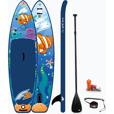 F2 Детска SUP дъска F2 Scuba Youth 8'2 blue