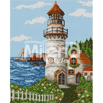 Image 1 of Milena Style Пристанище - гоблен с щампа без конци