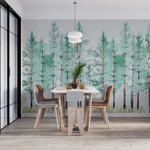Art Gift Decor Фототапет Рисувани дръвчета