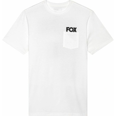 Fox Big F Ss Prem Tee Optic White