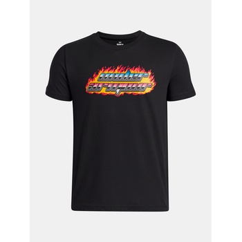 Under Armour Момчешка тениска Under Armour UA Flame WM SS-BLK Under Armour | Cheren | Момчешки | 128/134