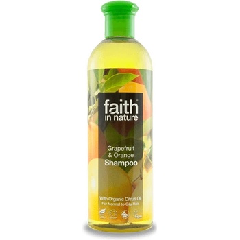 Faith in Nature přírodní šampon Bio Grapefruit a Pomeranč 400 ml