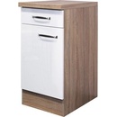 Flex-Well Valero spodná, zásuvky + dvierka, 40 x 86 x 57,1 cm