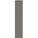 vidaXL Ролкова щора Blackout Сив 40x230 cm Ширина на плата 35, 7 cm (4011194)