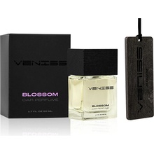 Veniss Blossom - sada, parfém 50 ml a dřevěný přívěsek