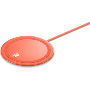 Cellularline Безжично зарядно Qi Neon 10W, Оранжево