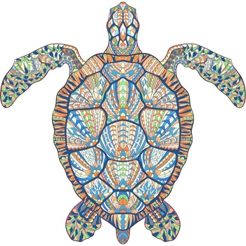 HARAHU Дървено пъзел - Sea Turtle / L KP21923 (21923)