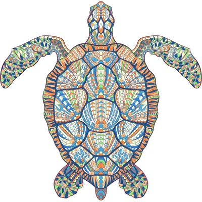 HARAHU Дървено пъзел - Sea Turtle / L KP21923 (21923)