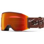 SMITH Ски маска Smith Squad Mag ChromaPop Mirror S2 + S1 Ski goggles - Rust ReNU Natural / CP ED Red Mirror + Yellow Flash - размер M/L (417-5387-1011)