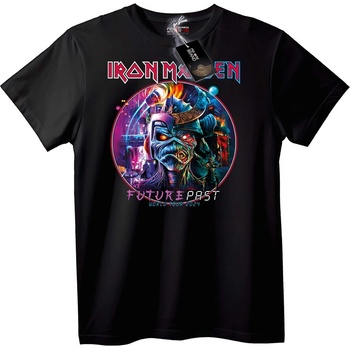 NOONEBRAND Тениска Iron Maiden Турне Бъдеще Минало 2024 - XS, White