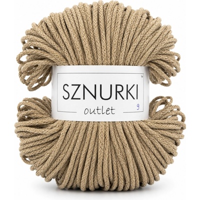 Bobbiny Sznurki outlet - 3mm Sznurki - 3mm: Beige