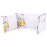Chipolino Обиколник за легло Chipolino - 30 x 180 сm, Зайче балеринка (SPBUMP02203)