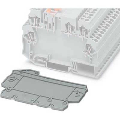 Phoenix Contact D-STTCO 2,5 GY boční díl pouzdra na DIN lištu plast 50 ks