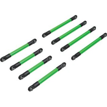 Traxxas долна алуминиева мотовилка зелено анодизирана (комплект)