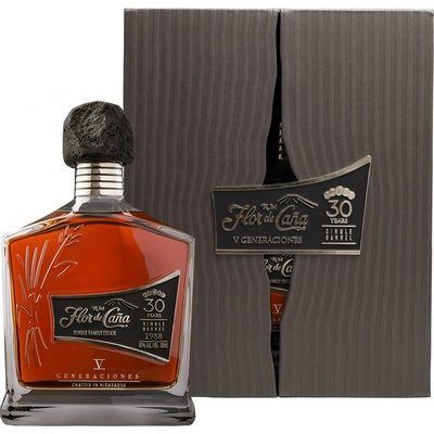 Flor de Cana V. Generaciones 30y 45% 0,7 l (kazeta)