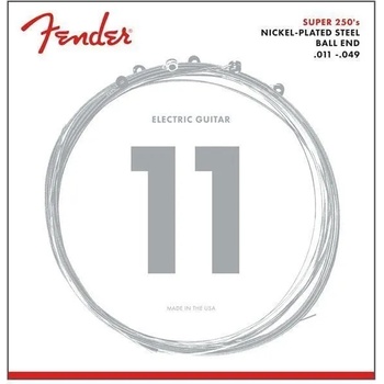 Fender 250M Nickel Plated Steel Medium Струни за електрическа китара (073-0250-408)