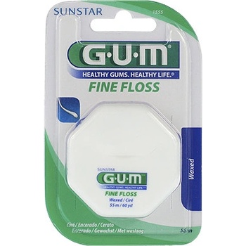G.U.M Fine Floss zubná niť voskovaná 55 m