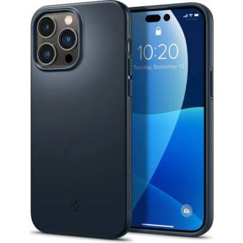 Spigen Калъф Spigen - Thin Fit, iPhone 14 Pro Max, Metal Slate (8809811863017)