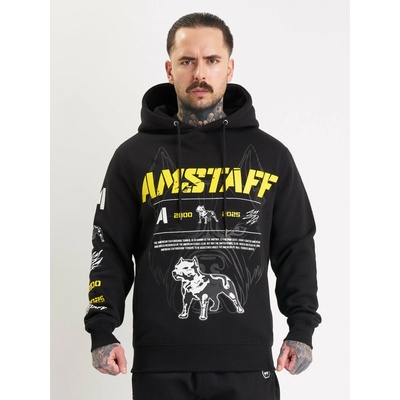 Amstaff Riven Black Černá
