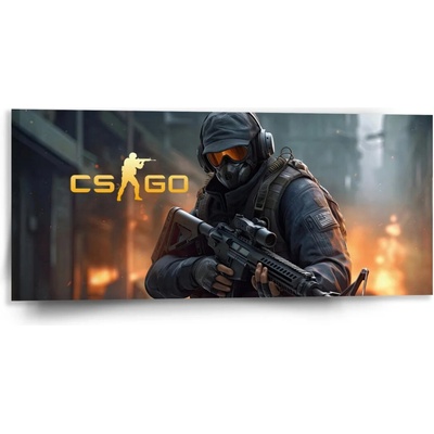 Sablio Obraz CS:GO Vojak 2 - 110x50 cm