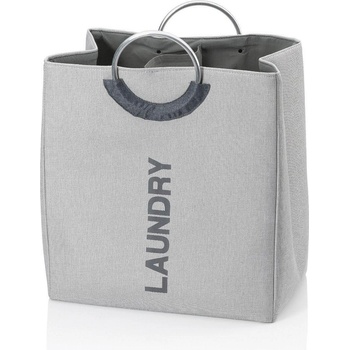 KELA Кош за пране от текстил с две отделения KELA Palma, светло сив (1014)