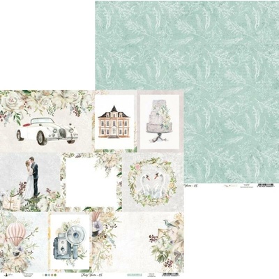 P13 Oboustranný papír na scrapbook Truly Yours 30x30