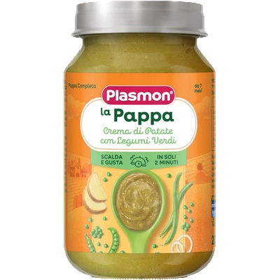 Plasmon Картофено пюре с грах и зелен фасул 7+м 200г