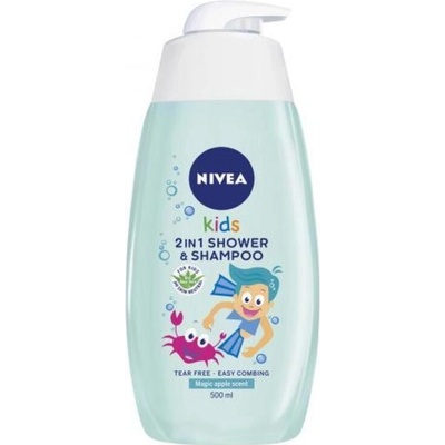 Nivea Kids 2 in 1 Shower & Shampoo Boy 500 ml