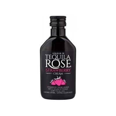 Rosé Tequila Rose Strawberry Cream Liqueur 15% 0,05 l (holá láhev)