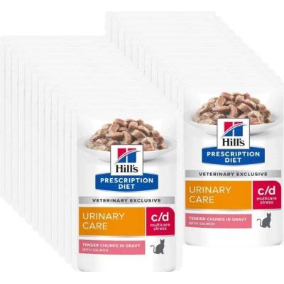 HILL'S PD Prescription Diet Feline c/d Urinary Care losos 24 x 85 g