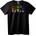 NOONEBRAND Тениска с герои от Muppets - L, Black