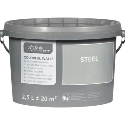 StyleColor Steel 2,5 l sivá