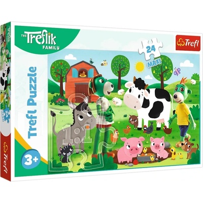 mamido Treflíci na vidieku 24 maxi dielov