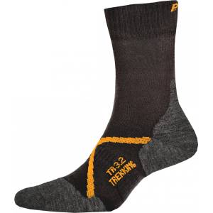 P. A. C P. A. C. Детски туристически чорапи P. A. C. Kid's TR 3.2 Trekking Light Walking socks - Anthracite / Orange - размер 27-30 (EU) (201-7285-0112)