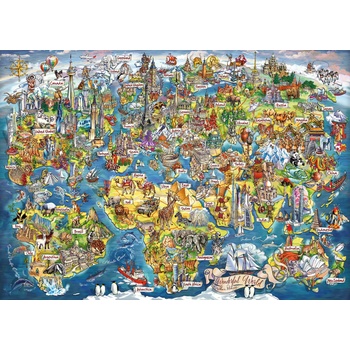 Gibsons - Puzzle Wonderful World - 1 000 piese