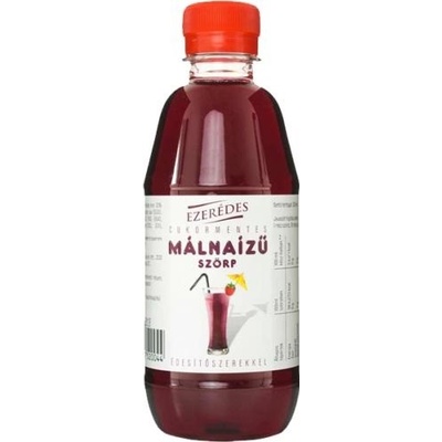 Ezerédes Sirup s malinovou příchutí bez cukru 330ml