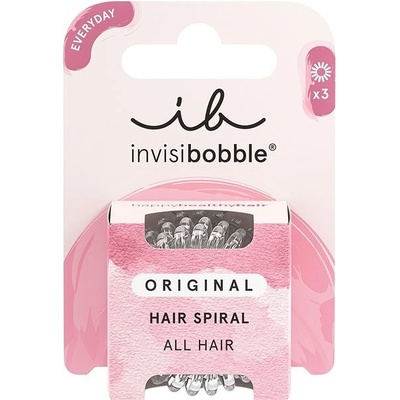 invisibobble Original gumičky do vlasů Crystal Clear 3 ks