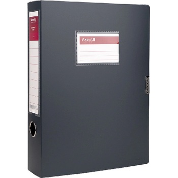 AXENT Кутия с велкро Axent А4 6.0 cm Сив (1304014-09-1760-03-A)