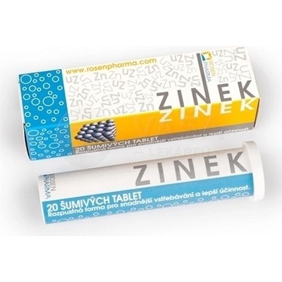 Rosen Zinok 20 šumivých tabliet