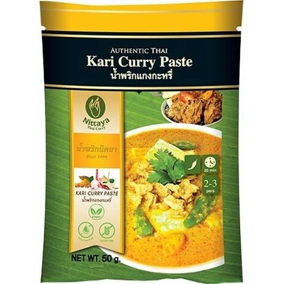 Nittaya Curry Paste Yellow Kari Vegan 50 g
