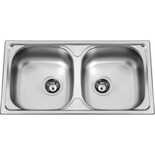 Sinks RDOKM78043525V OKIO 780 DUO V 0,5mm matný