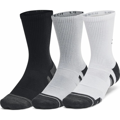 Under Armour PERF TECH 6PK CREW sivá čierna