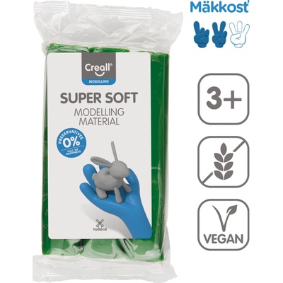 Creall modelovacia hmota Super soft 500 g zelená