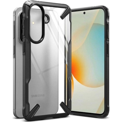 Ringke Противоударен Калъф за Samsung A57, Ringke Fusion X Case, Черен (8800328818040)