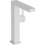 Hansgrohe Tecturis E - Смесител за мивка с чучур Push-Open, CoolStart, EcoSmart, бял мат 73063700 (73063700)